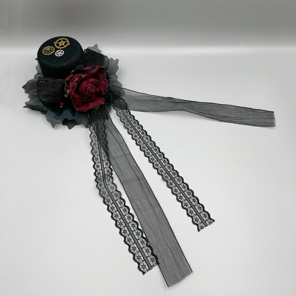 Lolita Gear Wings Hat Lace Hair Clip L4681