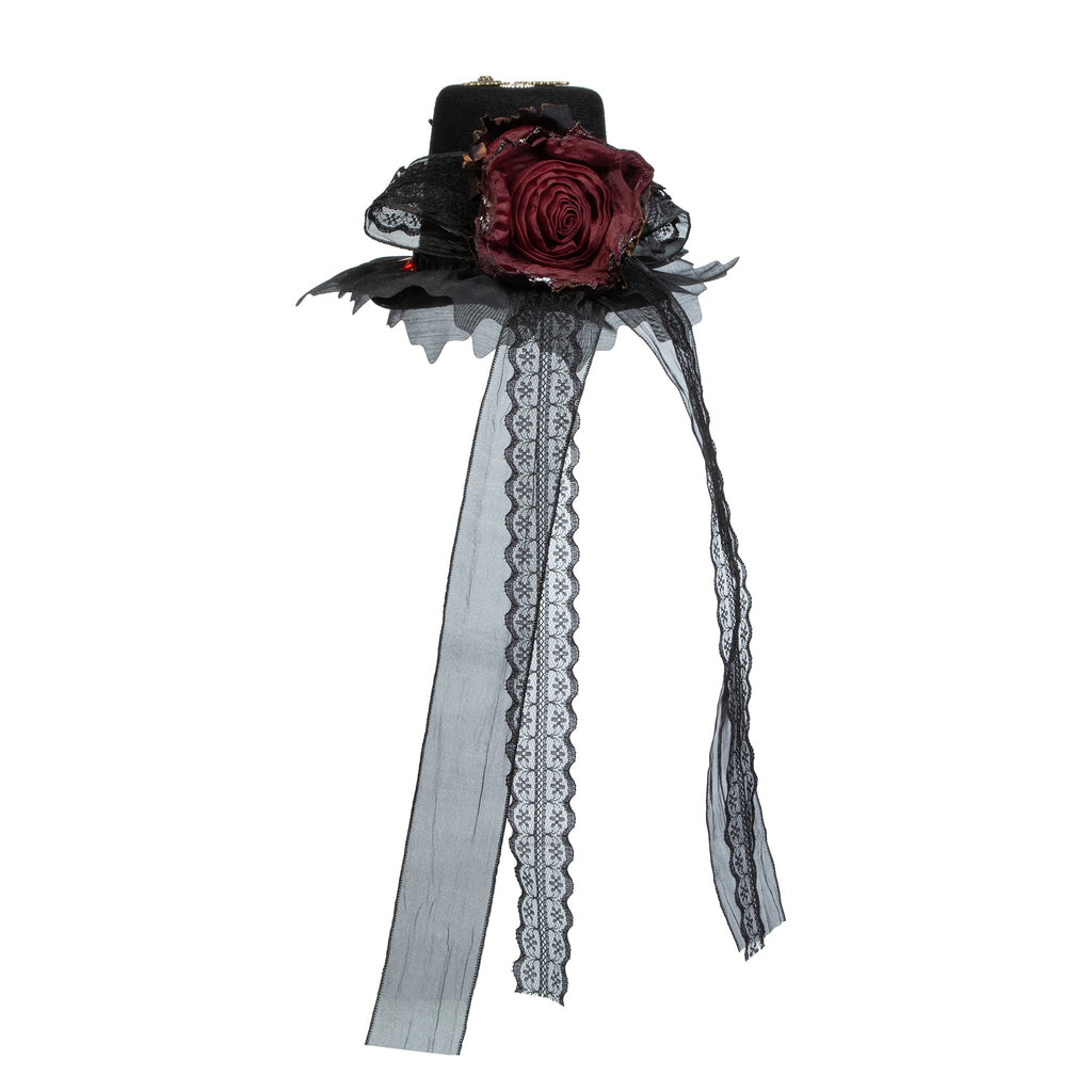 Lolita Gear Wings Hat Lace Hair Clip L4681