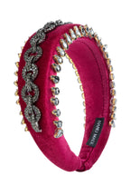 Barque Rhinestone Sponge Headband L4704