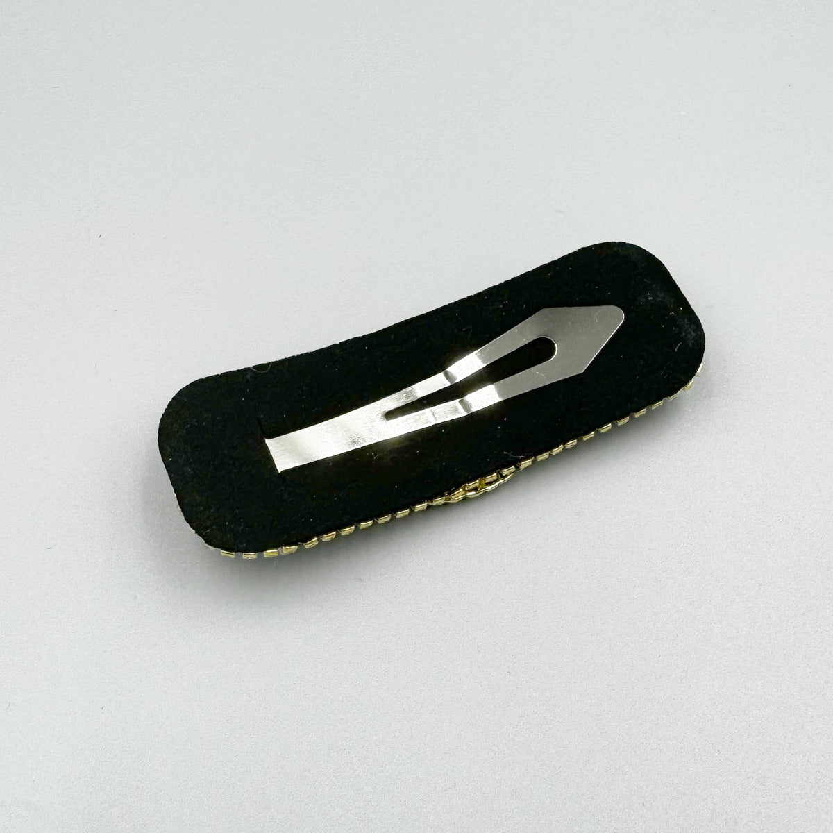 Geometry Rhinestone Rivet Rectangle Hair Pin L4734