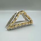 Rhinestone Alloy Triangle Hair Clip L4758
