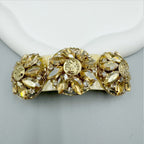 Baroque Rhinestone Acrylic Hair Frenchbarrette L4762