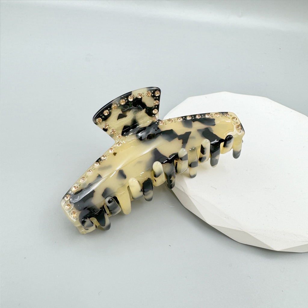Rhinestone Acrylic Hair Clip L4808