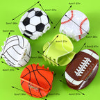 Football Acrylic Hair Clip L4814 - view 4