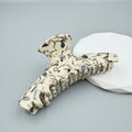 Geometric Texture Acrylic Hair Clip L4817