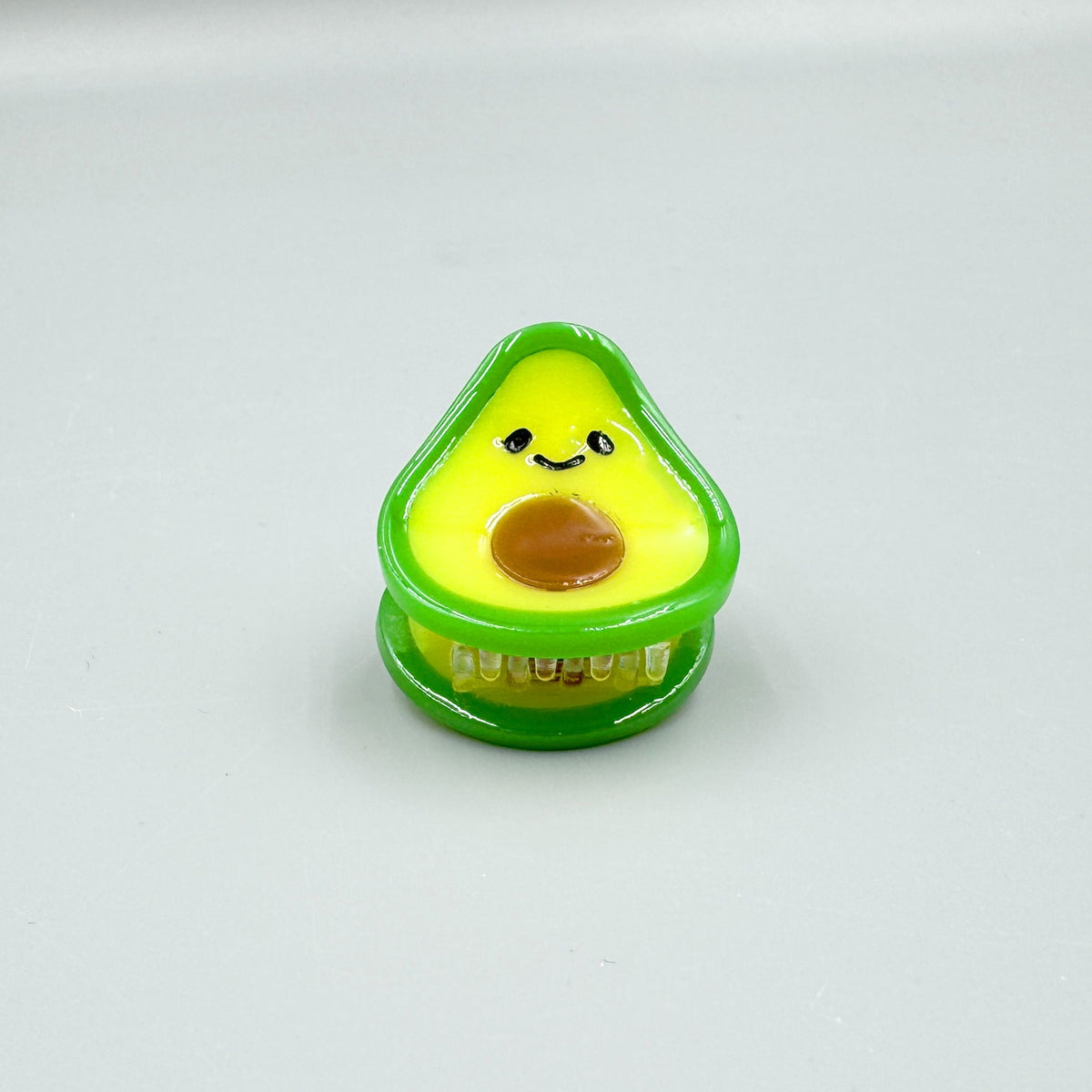 Avocado Acrylic Hair Clip L4823 - view 3