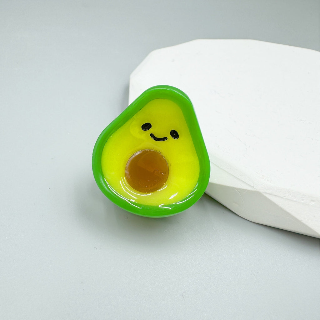 Avocado Acrylic Hair Clip L4823 - view 6