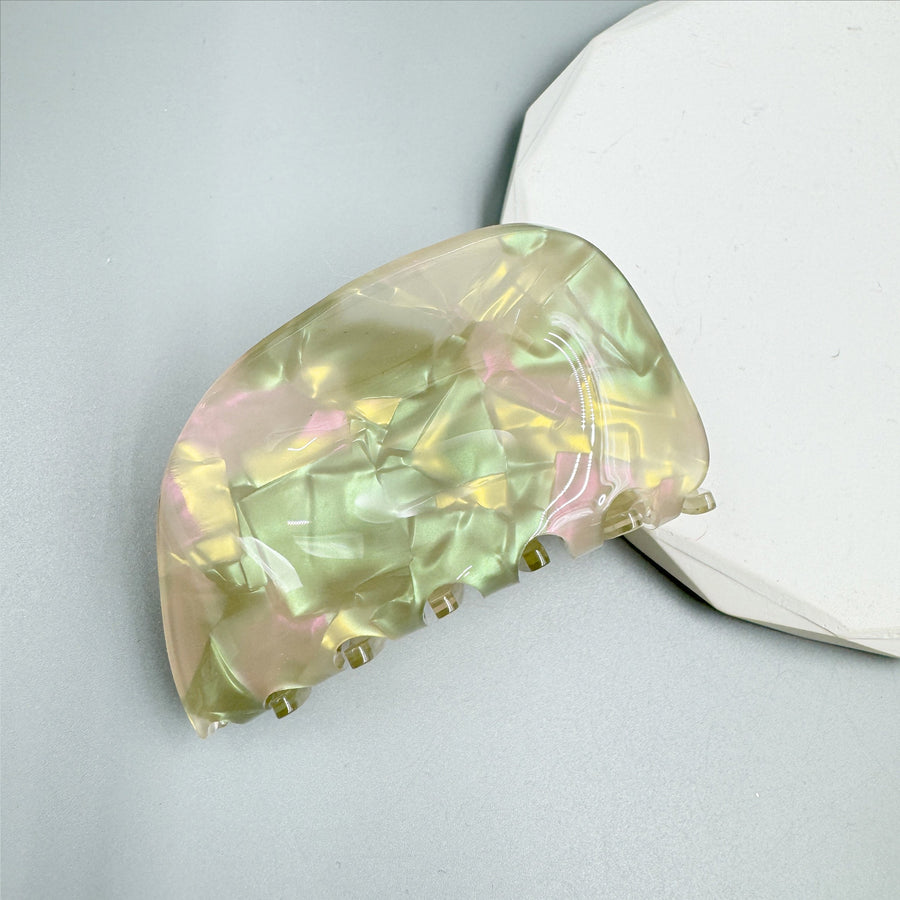 Geometry Acrylic Hair Clip L4833
