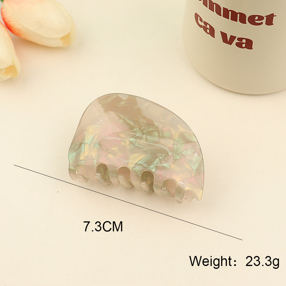 Geometry Acrylic Hair Clip L4833