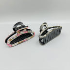 Hollow Rhinestone Acrylic Hair Clip L4836
