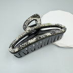 Hollow Rhinestone Acrylic Hair Clip L4836