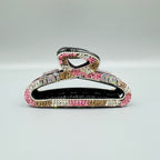 Hollow Rhinestone Acrylic Hair Clip L4836