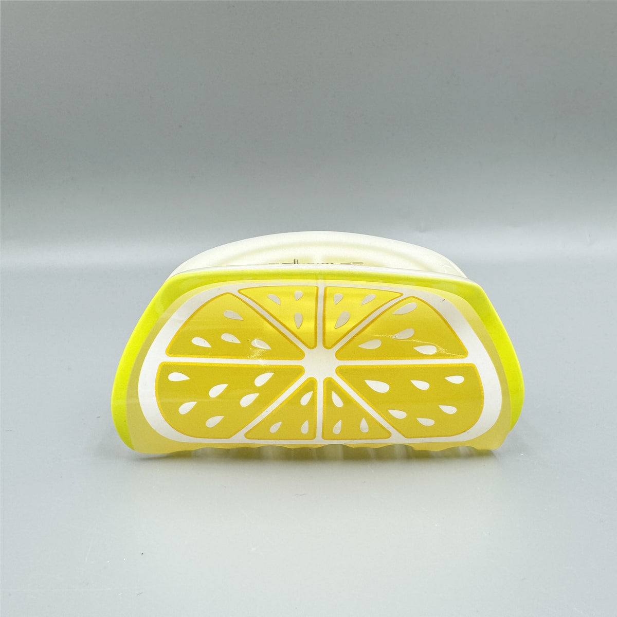 Lemon Acrylic Hair Clip L4843 - view 5