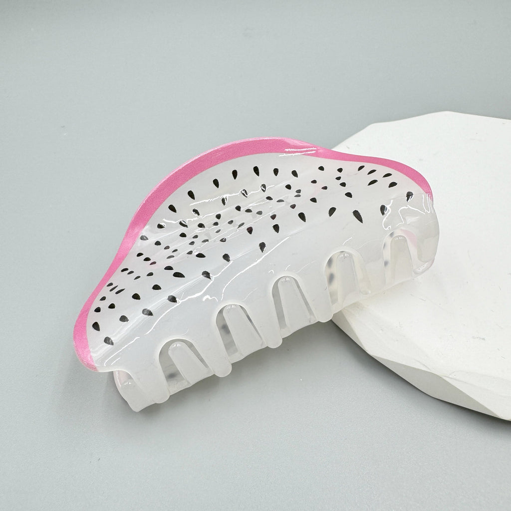 Pitaya Fruit Acrylic Hair Clip L4845