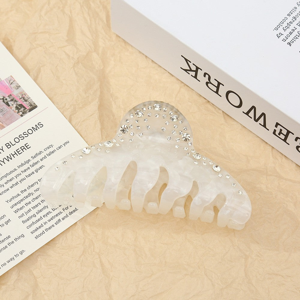 Rhinestone Acrylic Hair Clip L4848