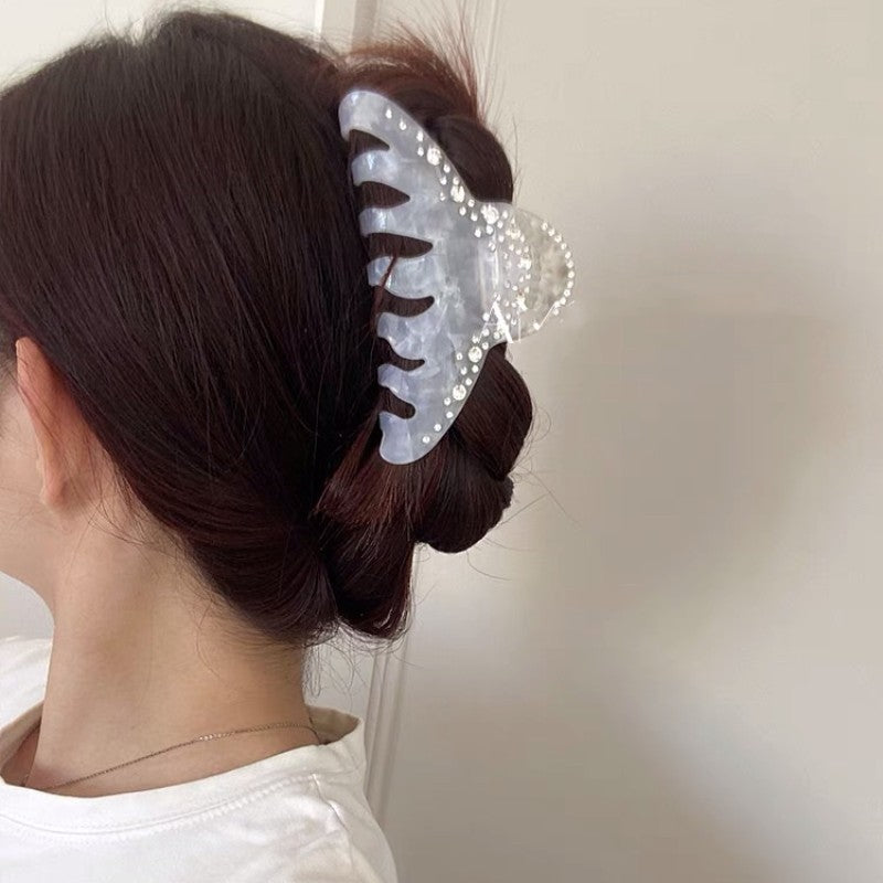 Rhinestone Acrylic Hair Clip L4848