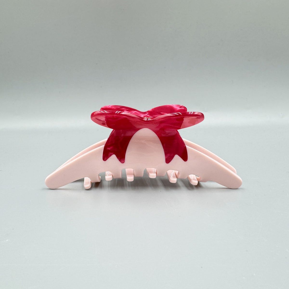 Bow Acrylic Hair Clip L4849