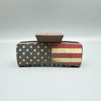 American Flag Acrylic Hair Clip L4850