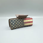 American Flag Acrylic Hair Clip L4850