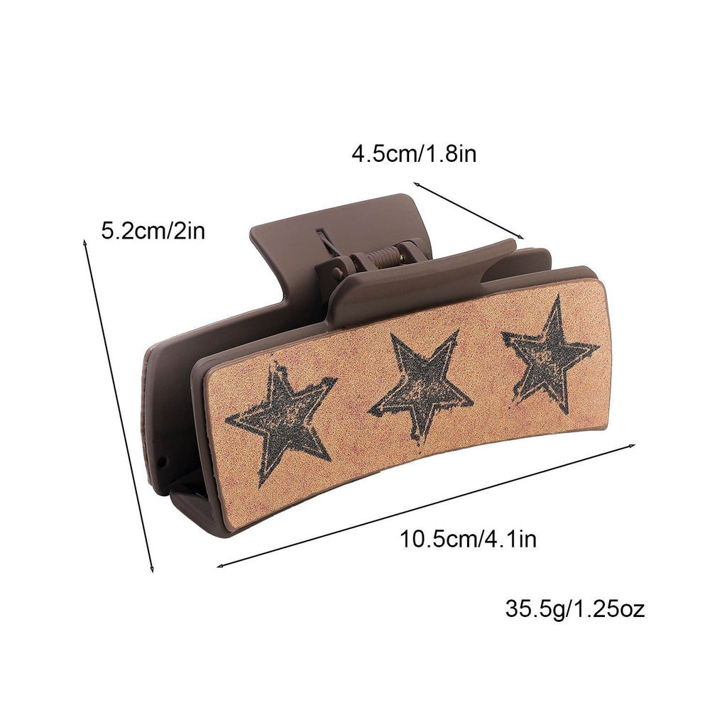 American Flag Acrylic Hair Clip L4850