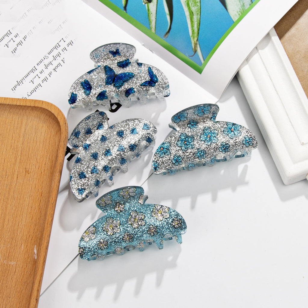 Butterfly Acrylic Hair Clip L4854