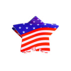 Star American Flag Acrylic Hair Clip L4858