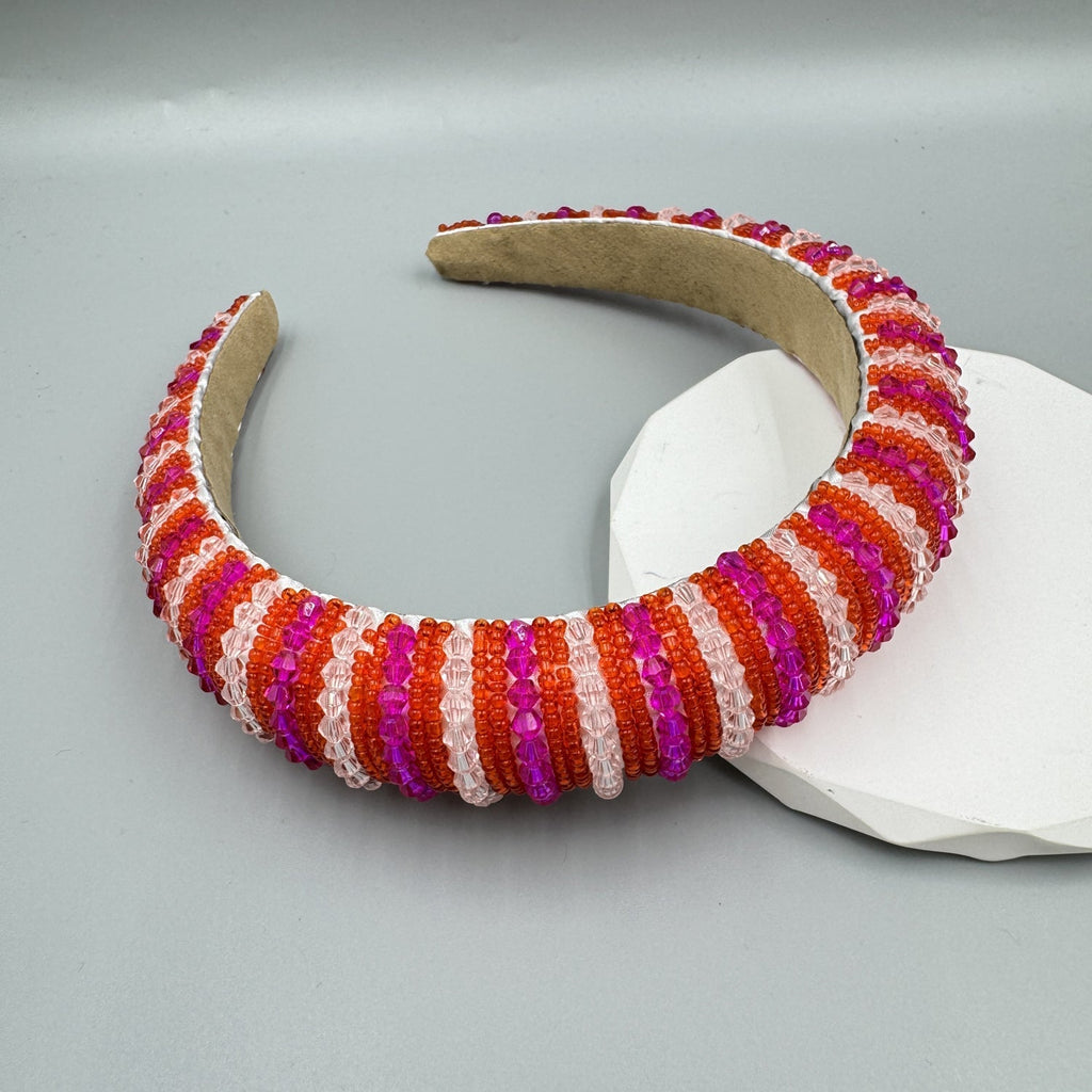 Crystal Beaded Headband L4864 - view 11