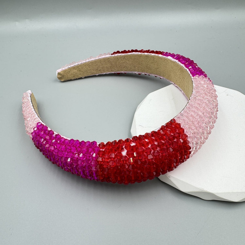 Crystal Beaded Headband L4865 - view 6