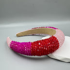 Crystal Beaded Headband L4865 - view 7