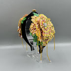 Floral Sequins Tassel Headband L4880 - view 10