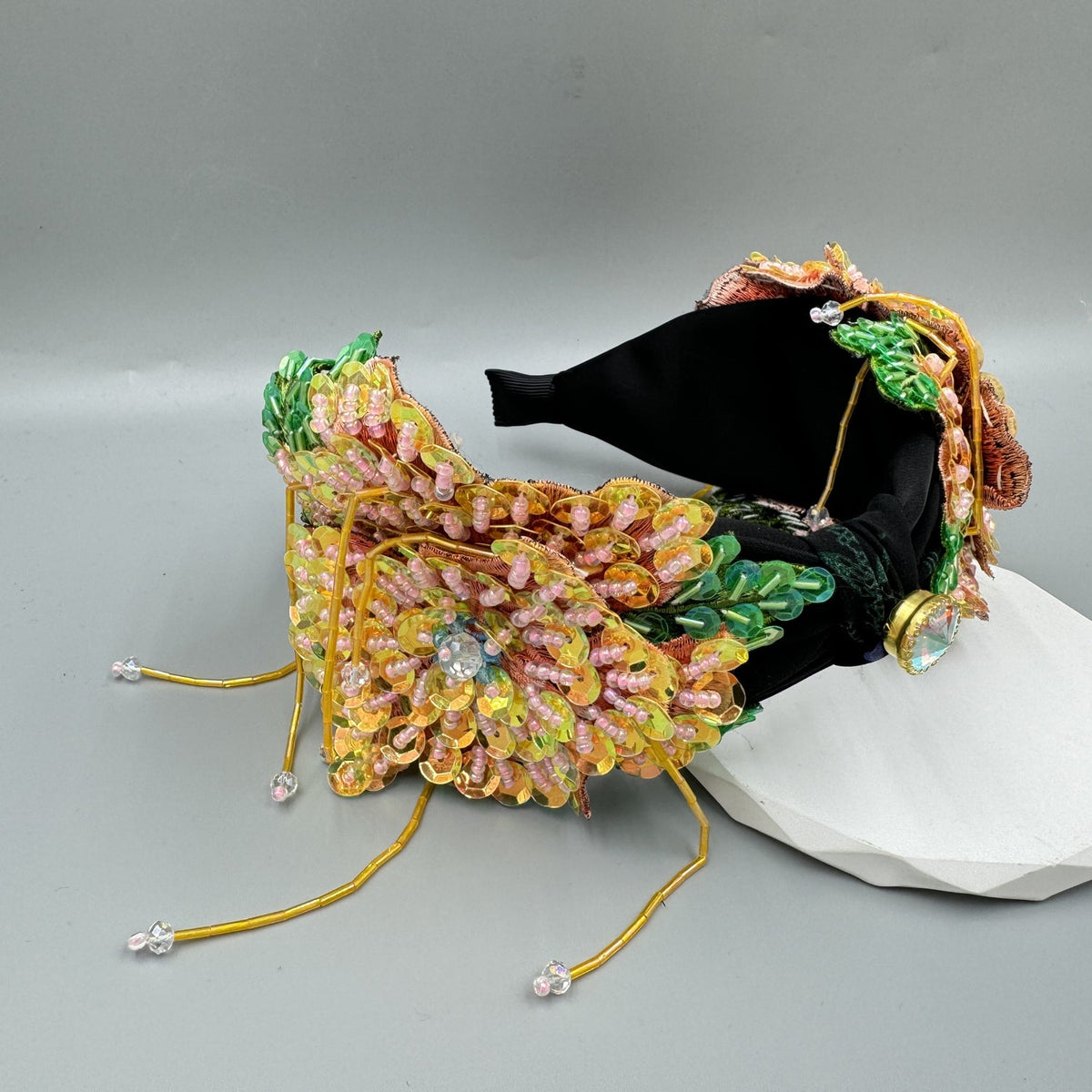 Floral Sequins Tassel Headband L4880 - view 4