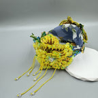 Floral Sequins Tassel Headband L4880 - view 3