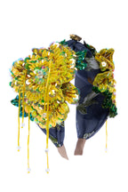Floral Sequins Tassel Headband L4880 - view 2