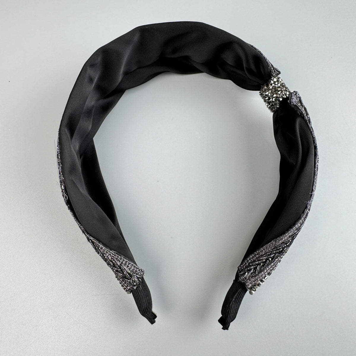 Handmade Bow Seed Bead Fabric Headband L4885 - view 14