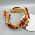Bohemia Embroidered Flower Rhinestone Headband L4893 - view 3