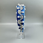 Pearl Rhinestone Chain Sponge Headband L4896 - view 17