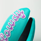 Howdy Handmade Crystal Beaded Headband L4903 - view 5