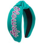Howdy Handmade Crystal Beaded Headband L4903 - view 6