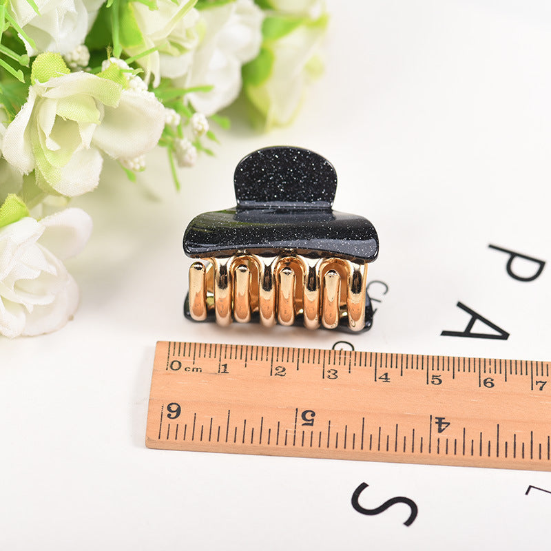 Small Candy Colos Acrylic Hair Claw Hairpin L4934