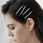 Cubic Zirconia Bobby Hair Clip L4952