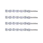 Cubic Zirconia Bobby Hair Clip L4952