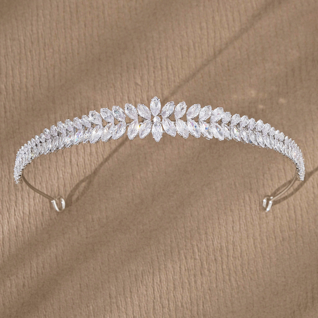 Tiara Cubic Zirconia Hairband L4959