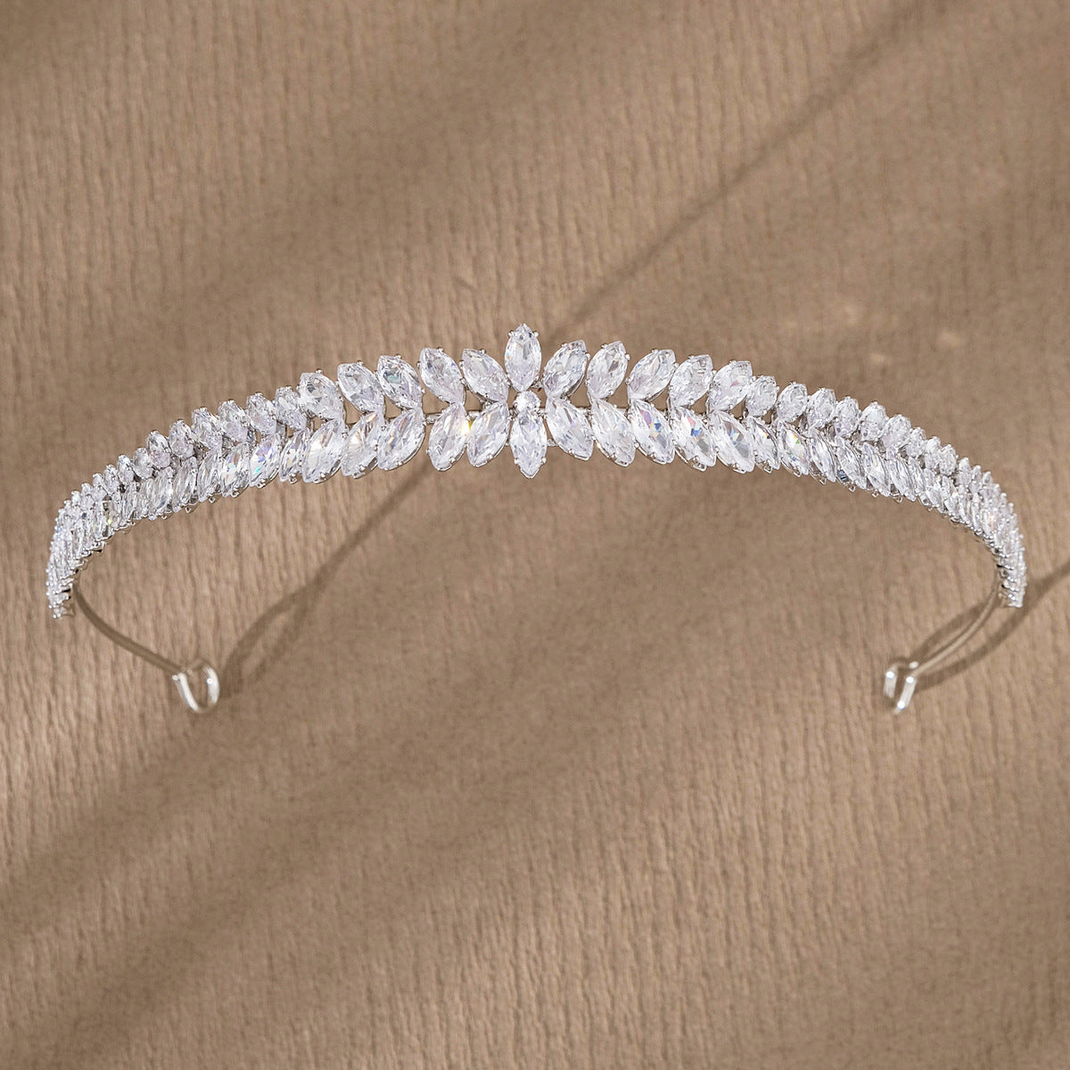 Tiara Cubic Zirconia Hairband L4959