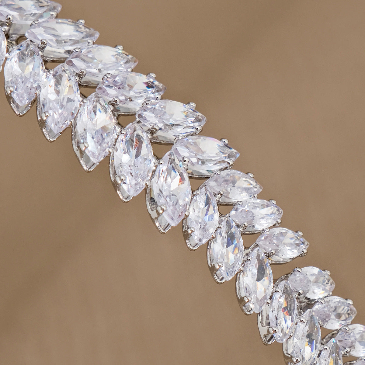 Tiara Cubic Zirconia Hairband L4959