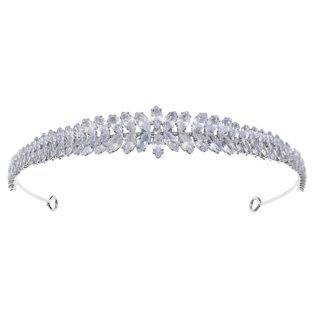 Tiara Cubic Zirconia Hairband L4959