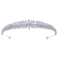 Tiara Cubic Zirconia Hairband L4959