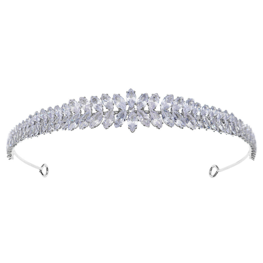 Tiara Cubic Zirconia Hairband L4959