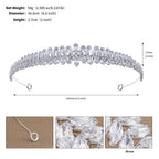 Tiara Cubic Zirconia Hairband L4959