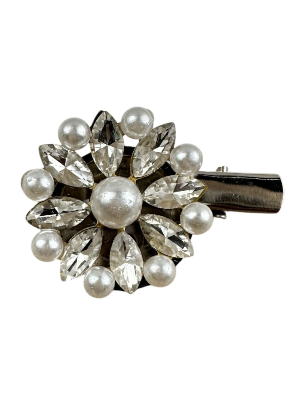 FLower Crytal Rhinestone Hair Pin L4975