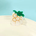 Grape Acrylic Mini Hair Clip L4984